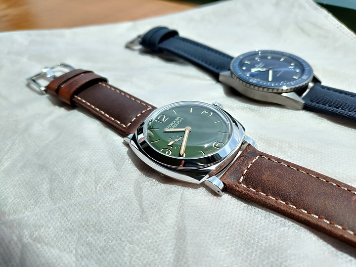 [不專業開箱] Blancpain 50噚+OMEGA 海馬+PANERAI Radiomir PAM995