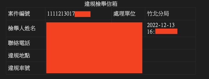 限縮交通違規檢舉，減少員警負擔...?