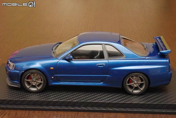 [模型製作記] TAMIYA 1/24 NISSAN SKYLINE R34