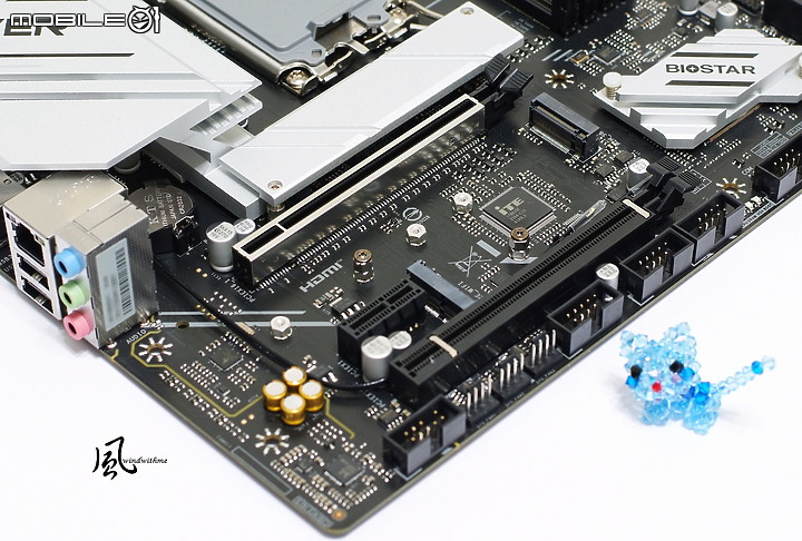 點我看大圖 BIOSTAR B760M-SILVER搭載13600K風冷效能實測