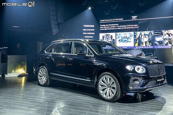 【採訪】Bentley Bentayga EWB 長軸旗艦 1380 萬元起正式登場，另提供 1550 萬元之「Azure」車型！