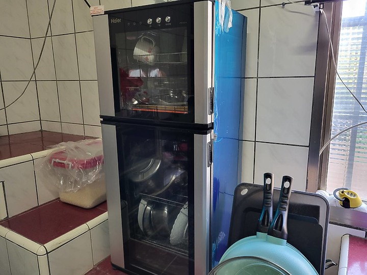 略雷? 【Haier 海爾】紅外線光波食具消毒櫃（烘碗機） ZTD100-A 光波物理消毒
