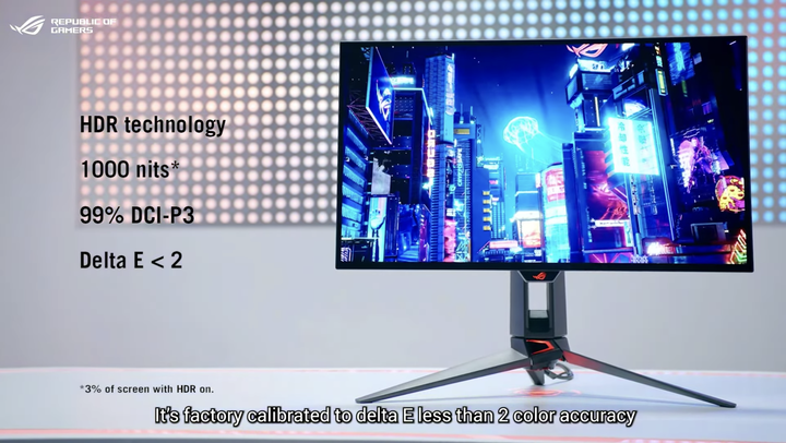【CES 2023】ROG 推出 Swift Pro PG248QP 全球首款 540Hz 電競螢幕 提供玩家更低延遲遊戲反應