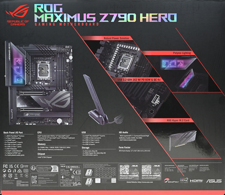 點我看大圖 動爪玩ASUS ROG MAXIMUS Z790 HERO主機板