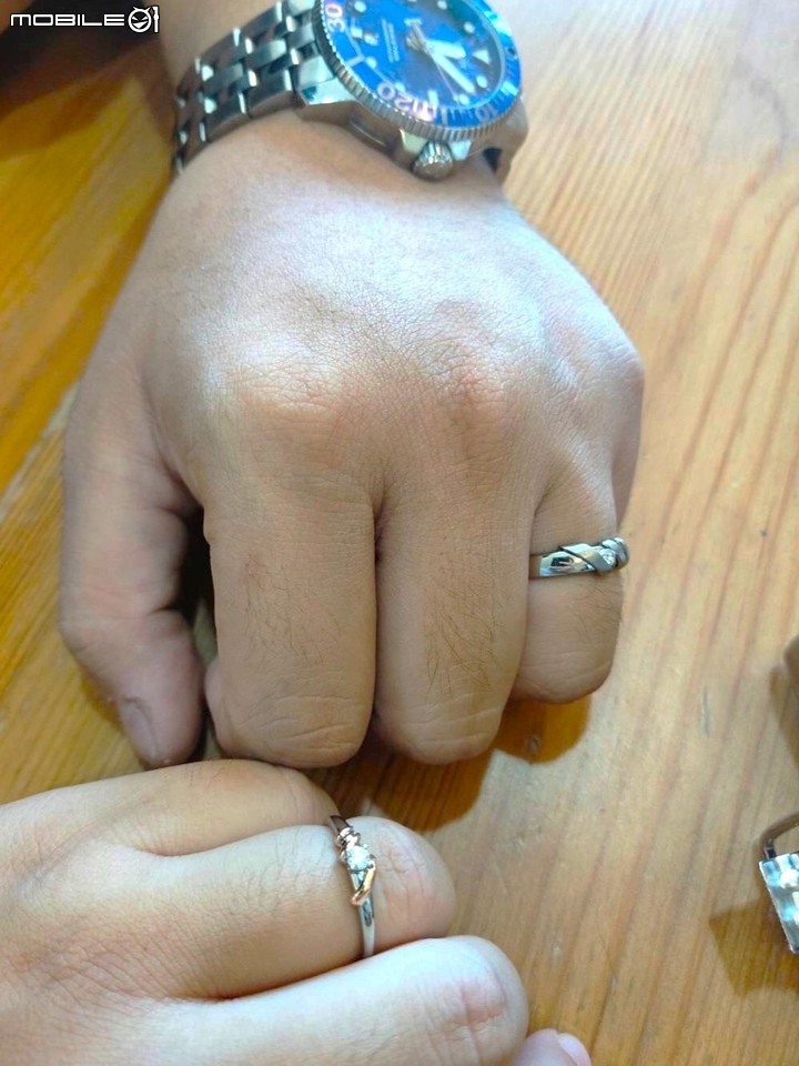 【分享】蔻兒鑽石 K金白鋼結婚戒指 購買心得