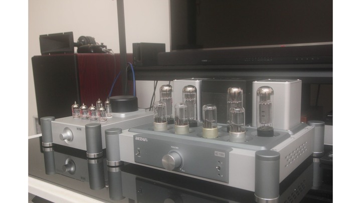 (開箱分享)BRZHiFi 和田茂真空管前級+EL34 真空管功放