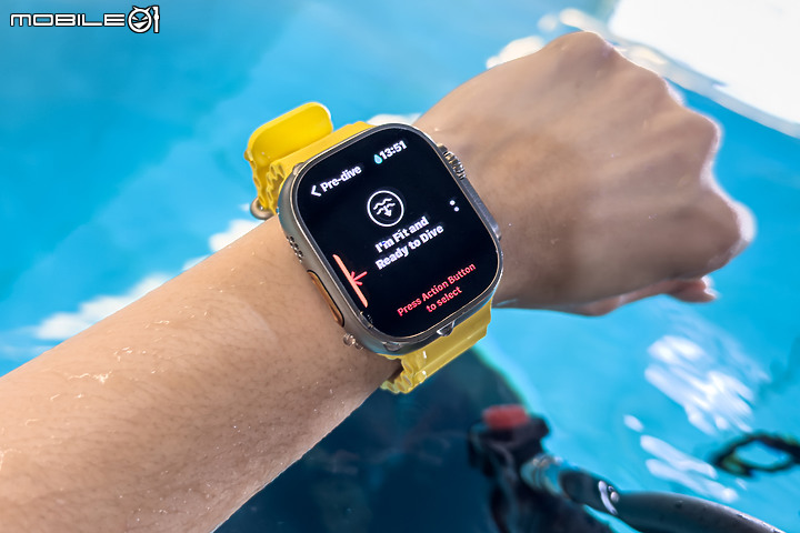Apple Watch Ultra《Oceanic+》體驗|無縫變身潛水電腦錶!