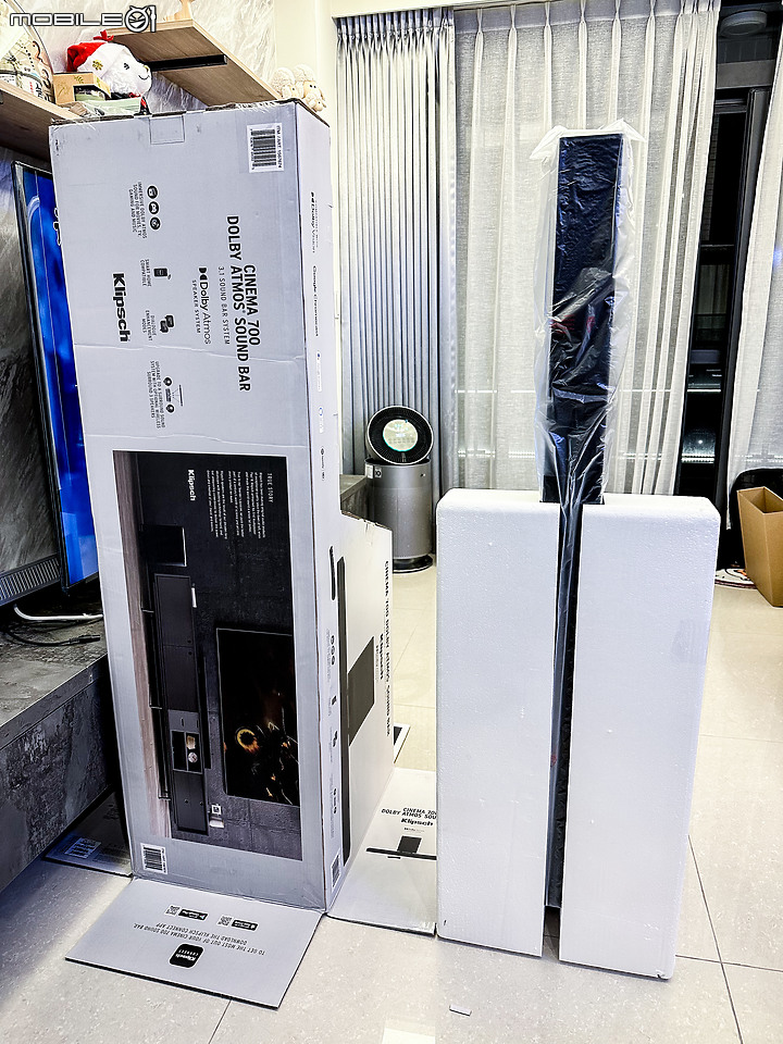 Klipsch Soundbar Cinema 700 支援Dolby Atmos聲霸 簡易開箱分享