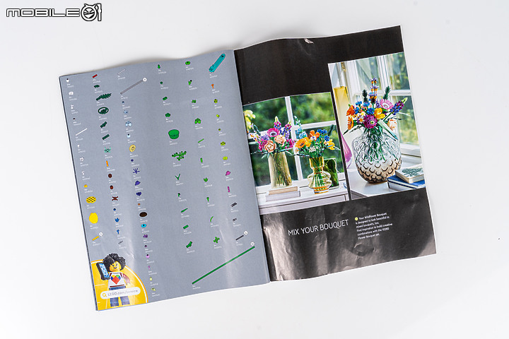 樂高LEGO 10313 / 10314 Icons 野花花束、乾燥花擺設|一展園藝心思的真「塑膠」花