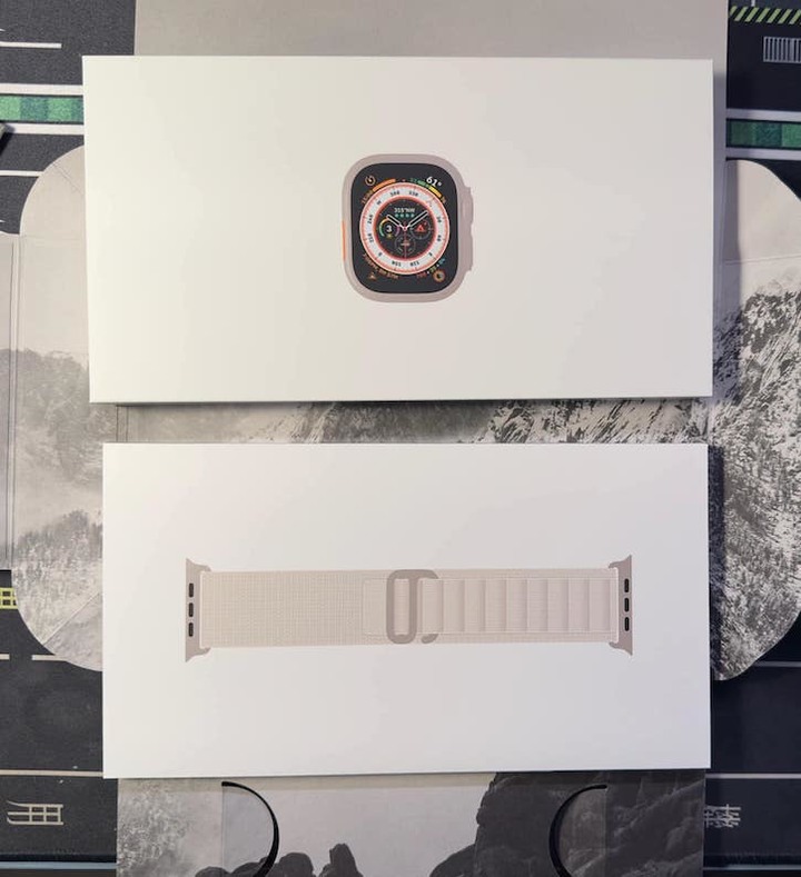 我的Apple Watch Ultra來了