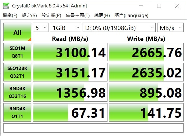 ADATA威剛 SX8200 pro 的下下籤???