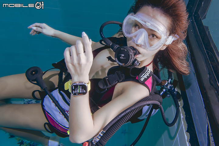 Apple Watch Ultra《Oceanic+》體驗|無縫變身潛水電腦錶!