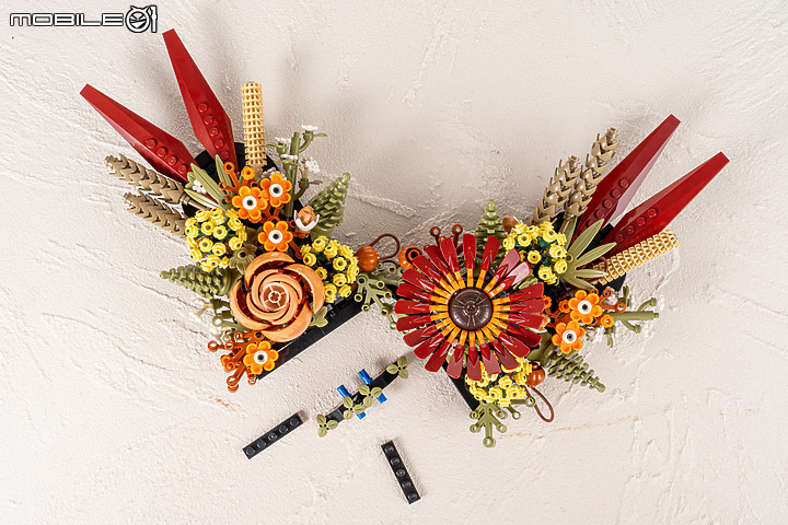 樂高LEGO 10313 / 10314 Icons 野花花束、乾燥花擺設|一展園藝心思的真「塑膠」花
