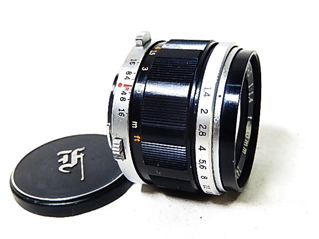 OLYMPUS PEN-FT的鏡頭號碼標示.