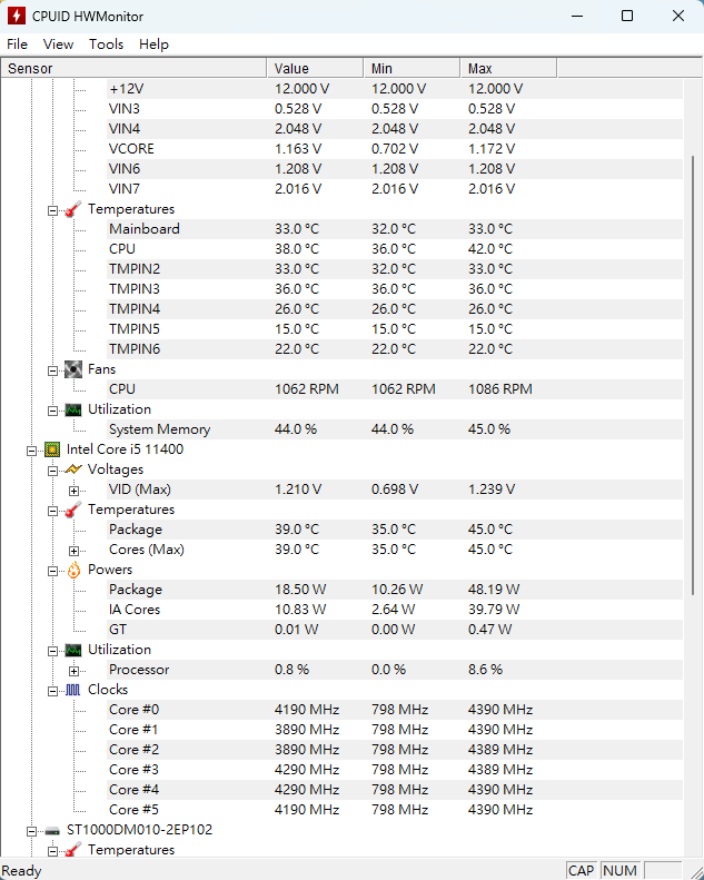 請問有沒有使用Intel第11代處理器Core i5-11400的同好?謝謝。