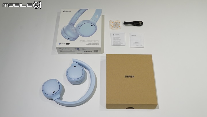EDIFIER WH500 藍牙耳罩耳機|高CP耳罩耳機 輕量化設計久戴0負擔