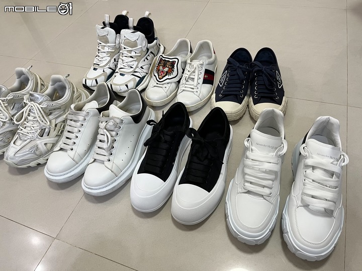 ALEXANDER MCQUEEN 厚底球鞋
