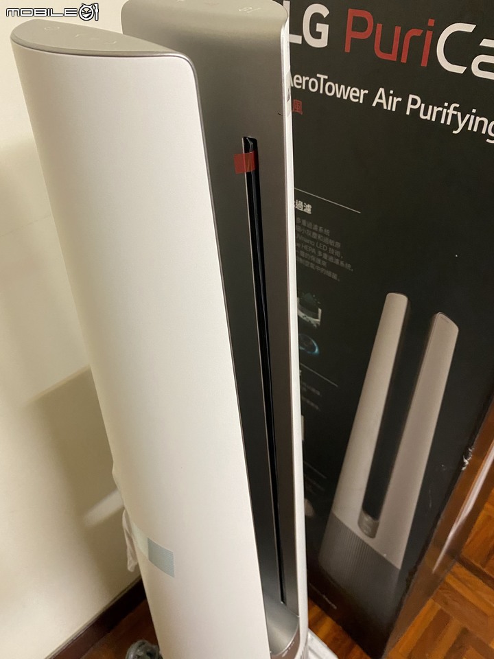 【試用】LG AeroTower 風革機，時尚的空氣淨化涼暖風扇