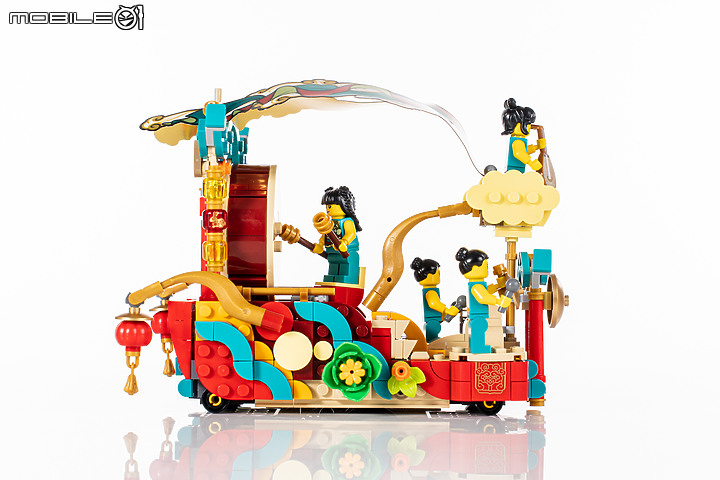 樂高LEGO新春系列「賀年擺飾」、「花車巡遊」開箱｜觀賞把玩皆宜！