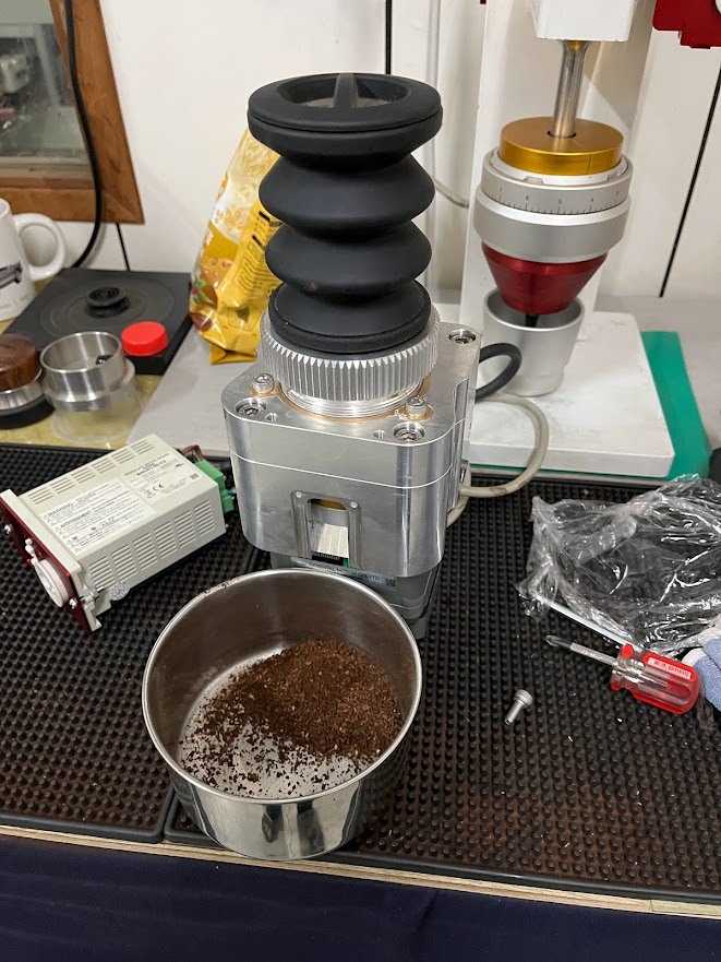 自製義式磨豆機及錐刀83MM