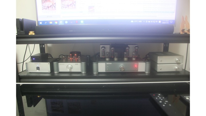 (開箱分享)BRZHiFi 和田茂真空管前級+EL34 真空管功放