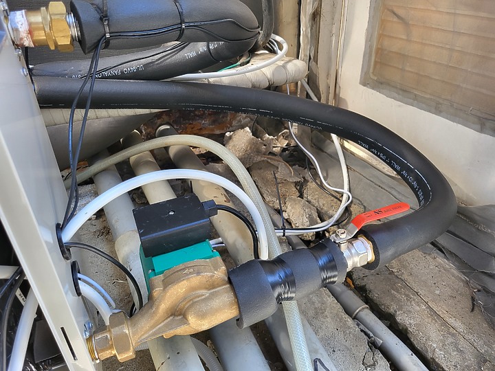 熱泵勇闖蘭花園記....水循式熱泵