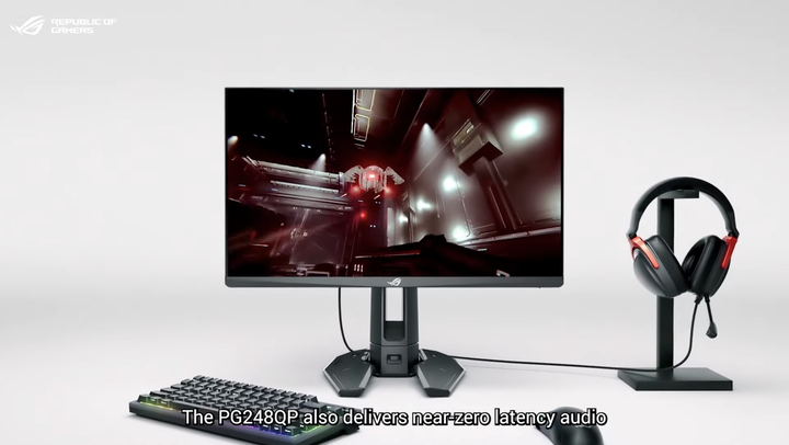 【CES 2023】ROG 推出 Swift Pro PG248QP 全球首款 540Hz 電競螢幕 提供玩家更低延遲遊戲反應