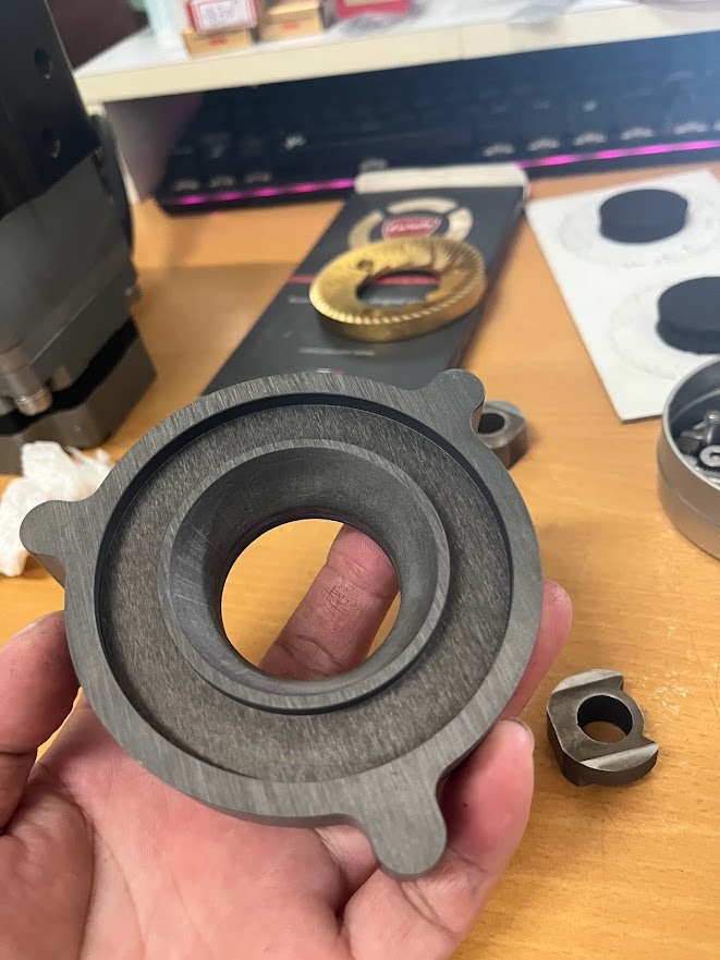 自製義式磨豆機及錐刀83MM