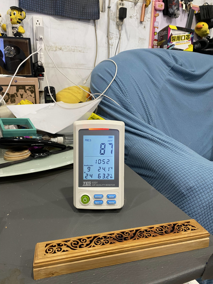 三菱電機空清循環扇開箱+PM2.5實測!
