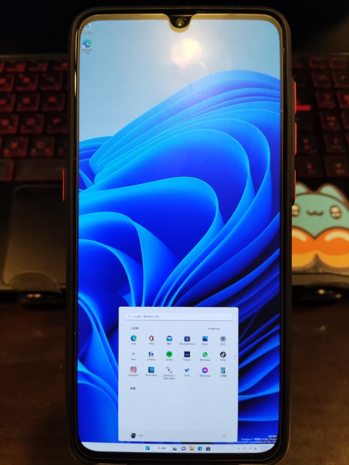 小米9 刷上 Renegade Project 運行 Windows 11 ARM64 成功！