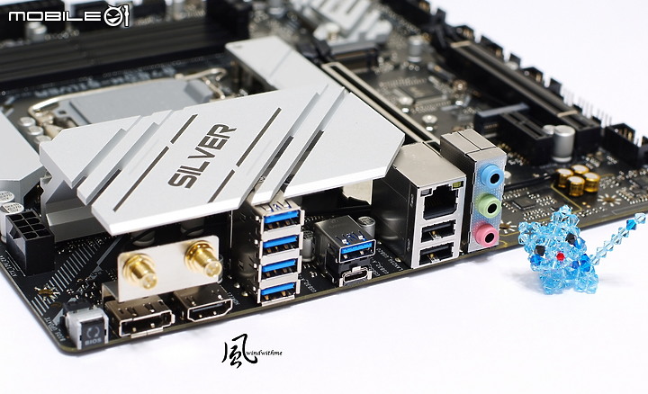 點我看大圖 BIOSTAR B760M-SILVER搭載13600K風冷效能實測
