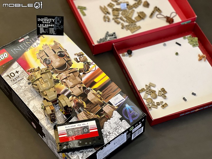 【小惡魔好玩兔U】*新年開箱* 樂高 76217 格魯特 LEGO I am Groot