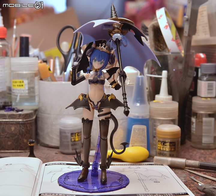 【作品分享】 壽屋 ARCANADEA 阿爾卡納蒂亞 薇兒蕾特 簡單製作
