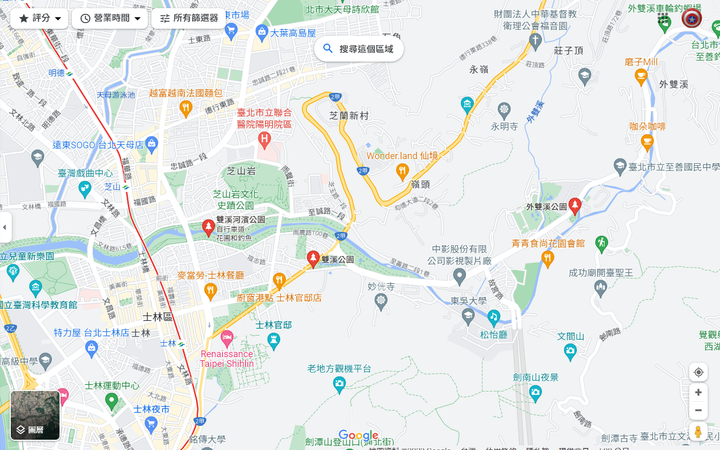 【小惡魔好玩兔U】初三走春 - 廚窗港點士林官邸店 / 雙溪公園 / 大直美麗華百樂園巧遇糖果魔法森林巨無霸氣墊遊樂場