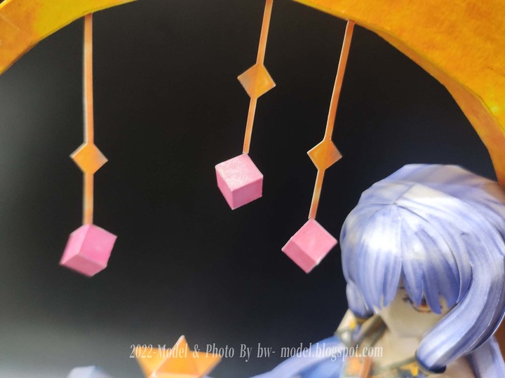 點我看大圖 VOCALOID 虛擬歌手 星塵Stardust 紙模型 製做 Paper Craft ペーパークラフト