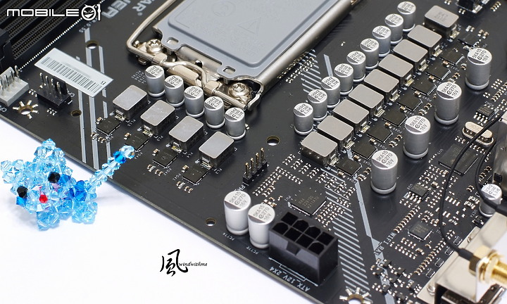 點我看大圖 BIOSTAR B760M-SILVER搭載13600K風冷效能實測