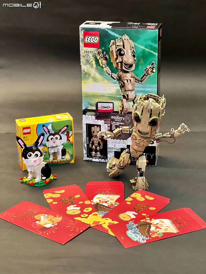 【小惡魔好玩兔U】*新年開箱* 樂高 76217 格魯特 LEGO I am Groot