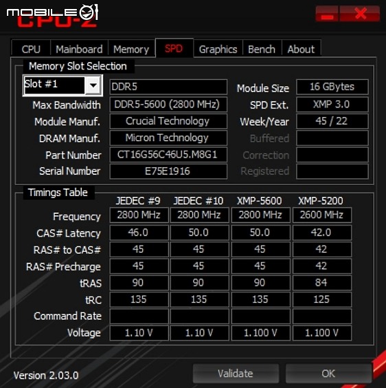 Crucial 美光 DDR5 5600MT/s UDIMM 雙參數支援 OC 高頻更EASY
