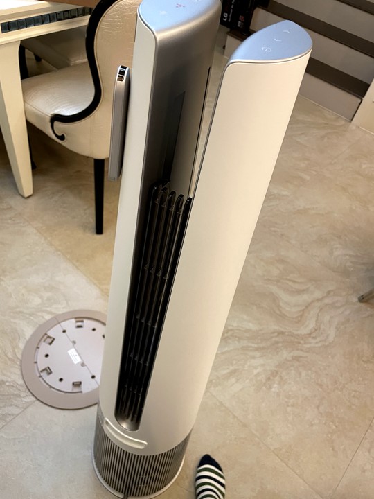 LG PuriCare AeroTower 三合一風革機 —試用一個月後母親大人說要買一台回家