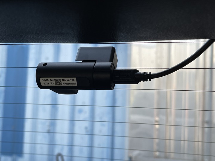 Mio R850D 更換R850T車內後鏡頭