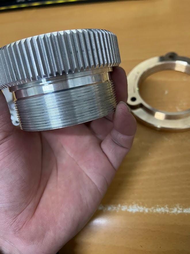 自製義式磨豆機及錐刀83MM