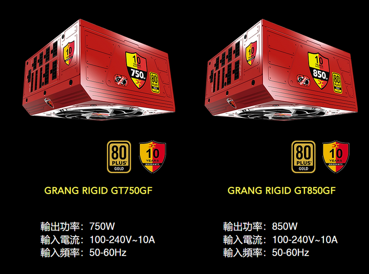開箱|【accuwitt】GRAND RIGID GT850GF - 超美電供界紅色彗星,ATX 3.0 次世代電源供應器!