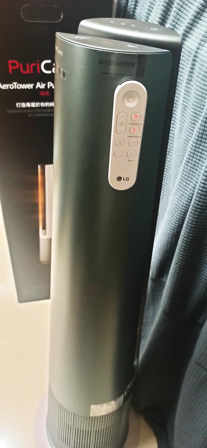 《LG PuriCare AeroTower 風革機》試用心得-abc2000