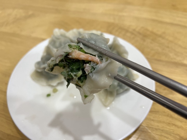 [食記] 藍琪胖水餃，台灣基隆中正，餡料滿滿又新鮮韭菜蝦仁水餃