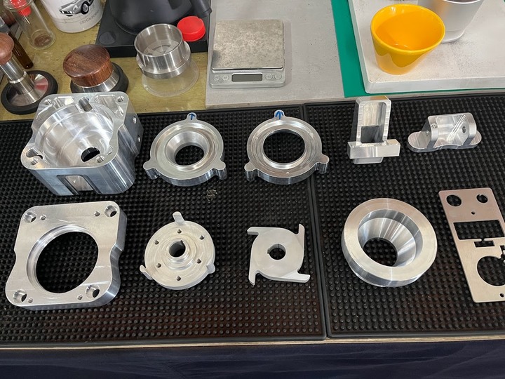 自製義式磨豆機及錐刀83MM