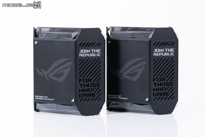 ROG Rapture GT6 電競 Mesh 無線分享器開箱試用 以炫目造型以及遊戲特化功能提供大範圍網路覆蓋