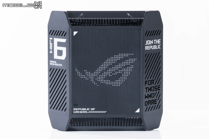 ROG Rapture GT6 電競 Mesh 無線分享器開箱試用 以炫目造型以及遊戲特化功能提供大範圍網路覆蓋