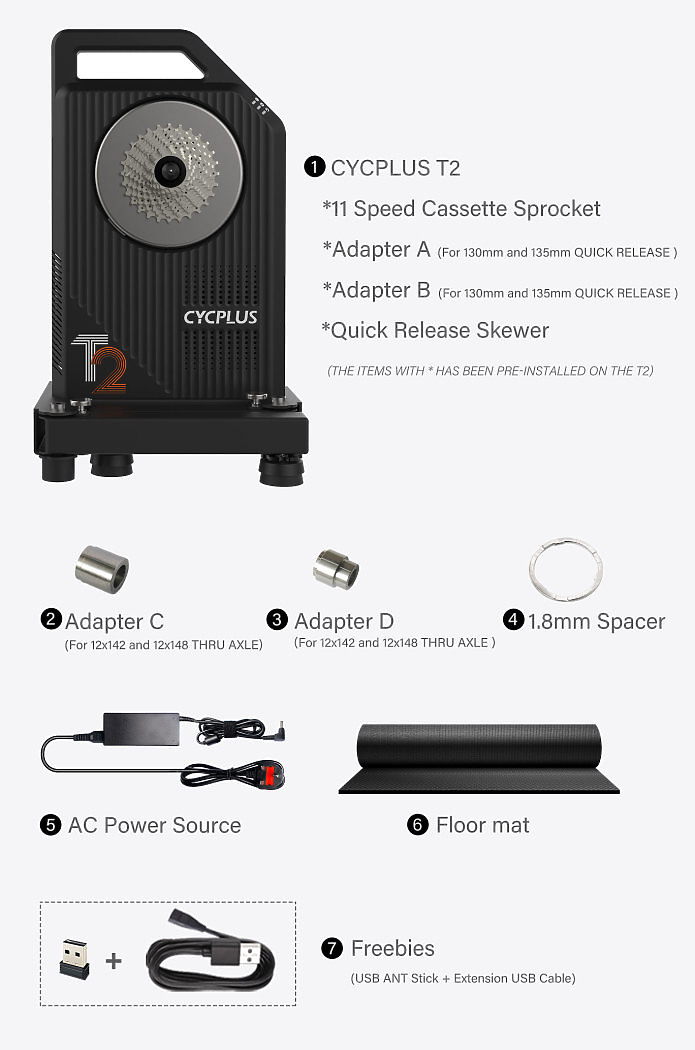 Cycplus T2 自發電式智慧型訓練台開箱