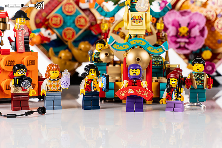 樂高LEGO新春系列「賀年擺飾」、「花車巡遊」開箱|觀賞把玩皆宜!