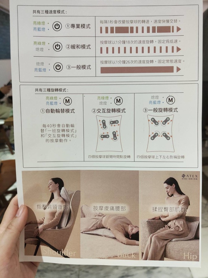 嘖嘖產品不踩雷心法+日本ATEX按摩椅墊體驗會開箱